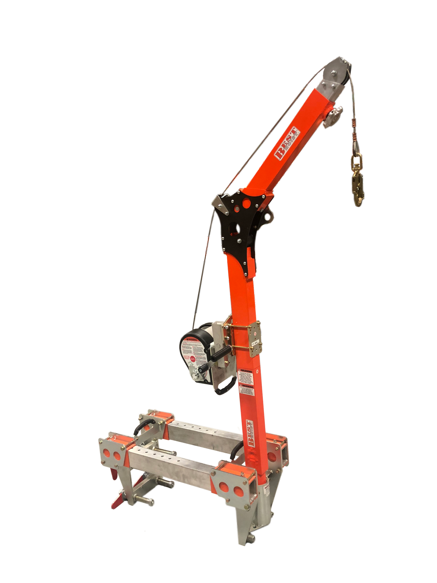 Davit, hoist system, winch, manhole, fall protection, safety equipment, harness, mast system, confined space, DBI SALA, 3M